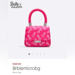 Barbie™ x ALDO limited-edition collection micro bag with removable chain strap